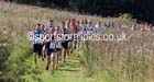 Soon after the start of the first leg of the mens 4 x 1.8 mile relay Sunderland Harreirs Open Cross Country. Photo: David T. Hewitson/Sports for All Pics